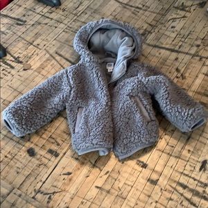 Baby GAP fleece jacket with hood (12 - 18 months)